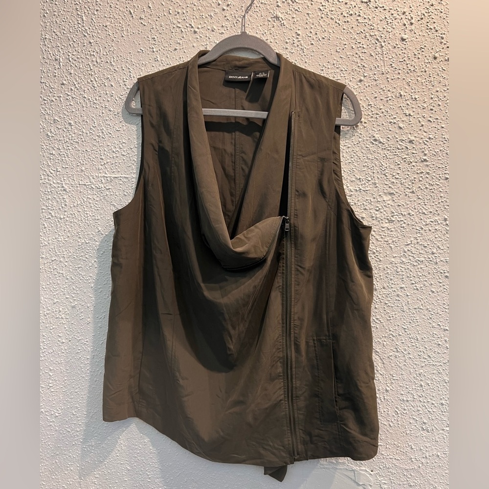 DKNY women’s Moto Vest